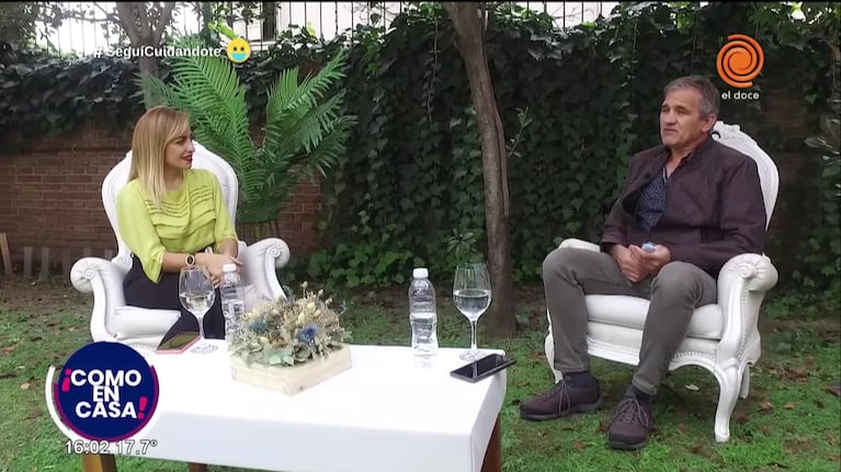 Jorge Cuadrado reflexionó sobre el coronavirus