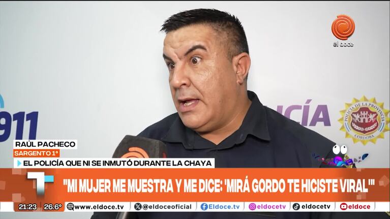 La historia del Policía que se inmutó en la chaya de Jesús María
