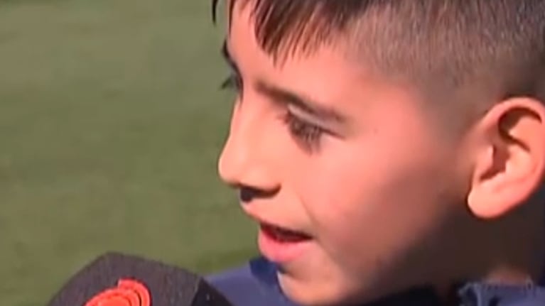 Una experiencia bien futbolera con los niños