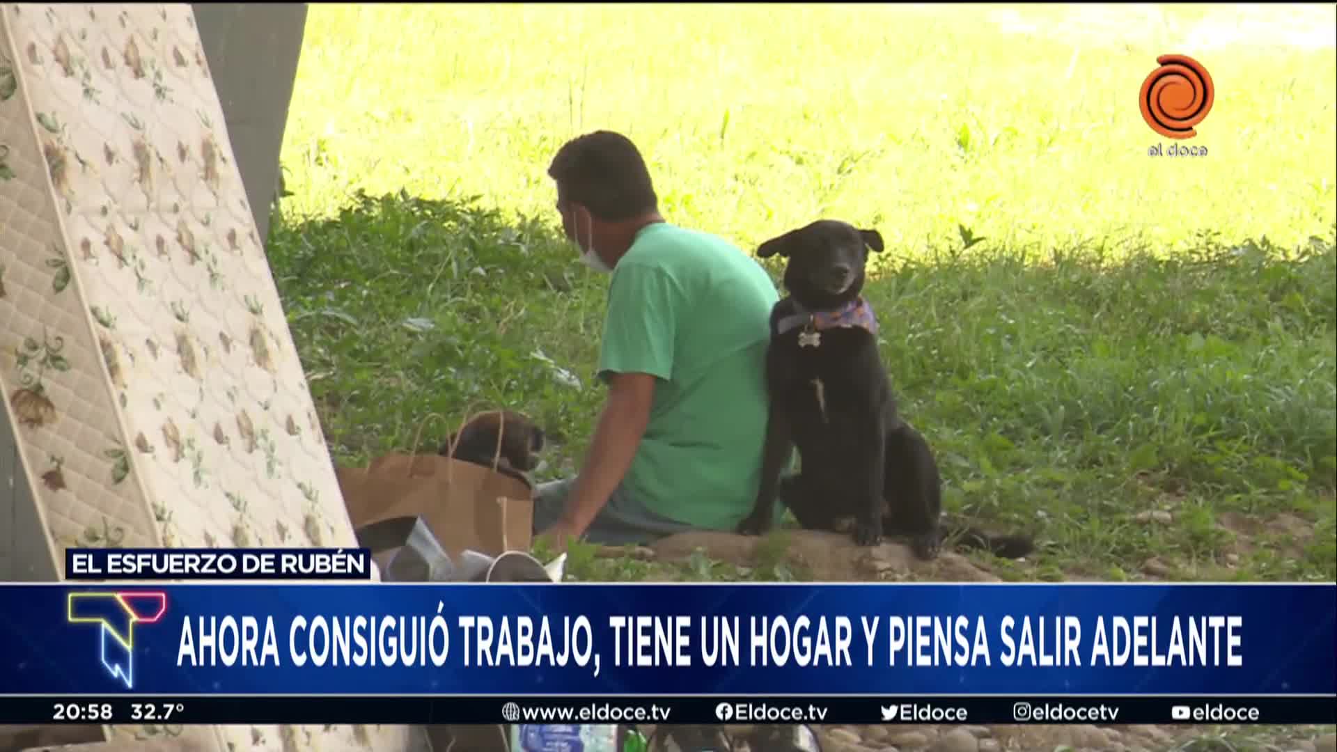 Consiguió trabajo y casa tras vivir una semana en la calle