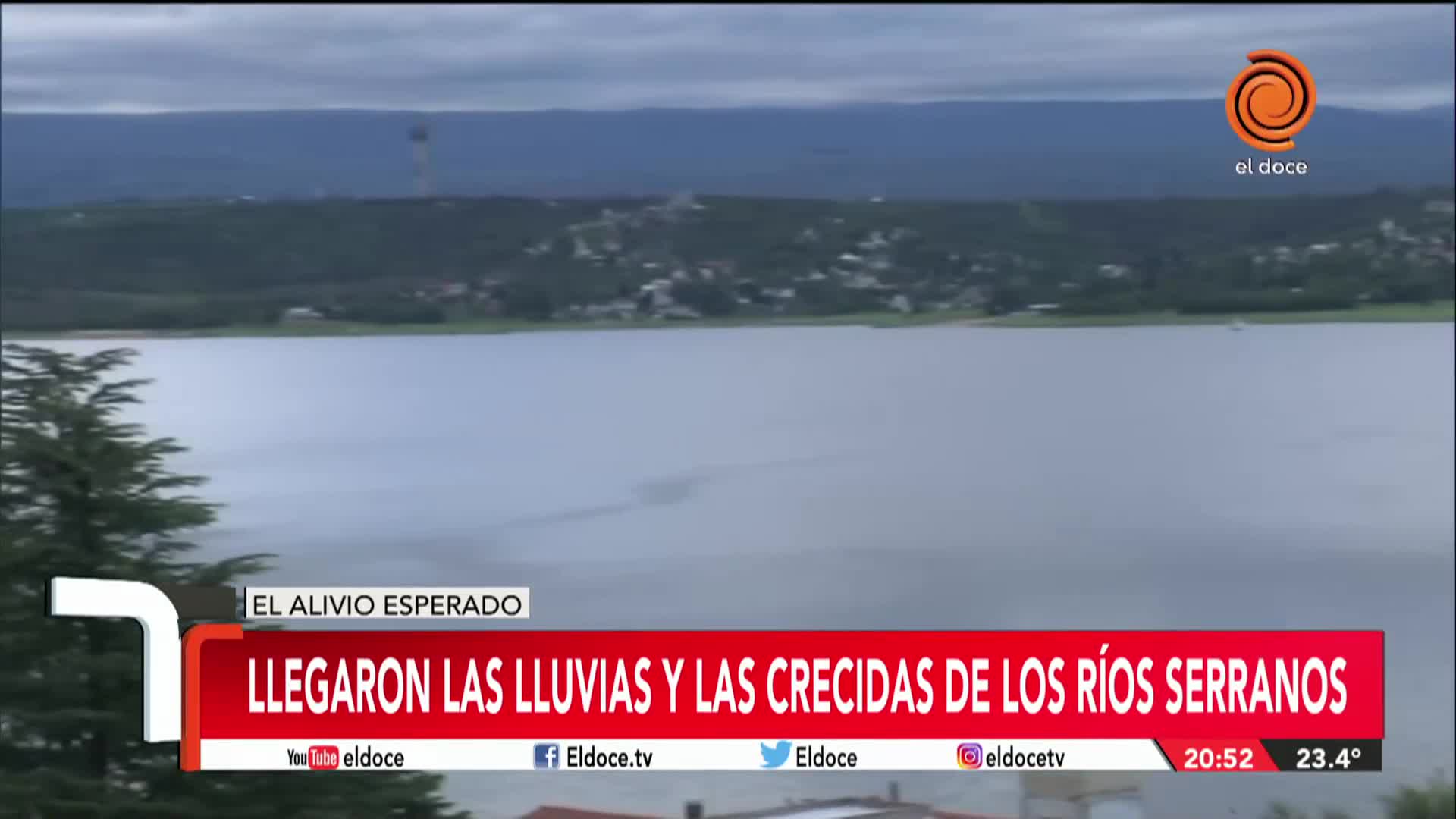 Las lluvias subieron el nivel del Lago San Roque, aunque todavía falta