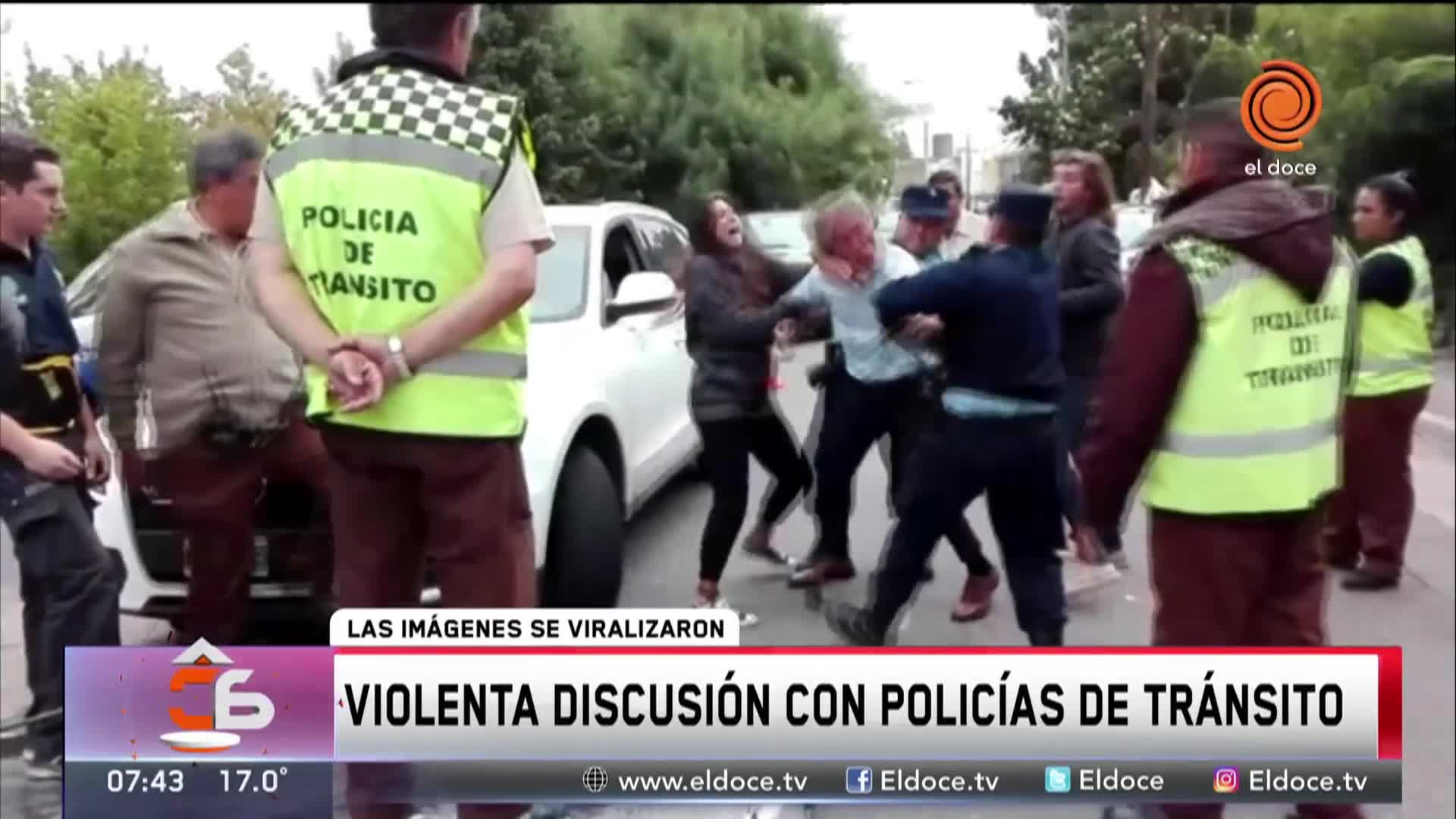 La versión de los inspectores de la pelea en la Costanera