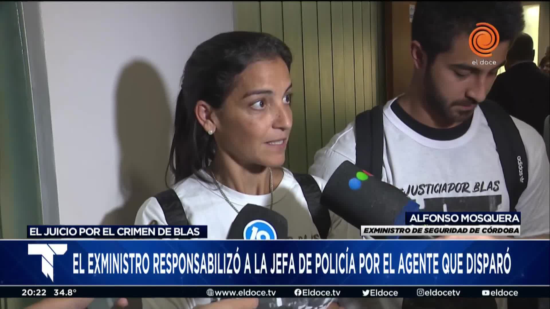 Los testimonios de Mosquera y Soledad Laciar después del juicio