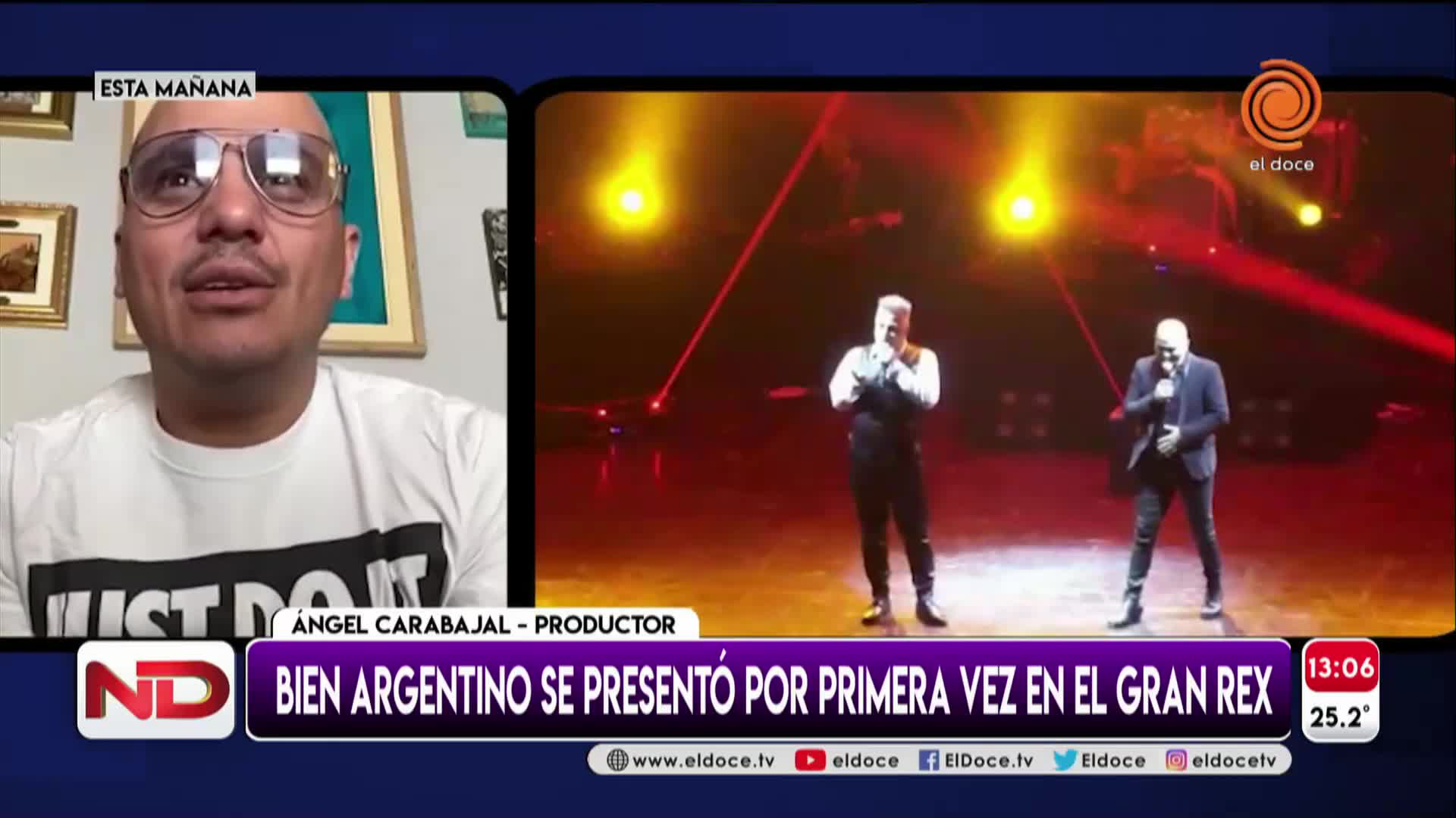 Bien Argentino llenó el Gran Rex y se prepara para volver a Carlos Paz