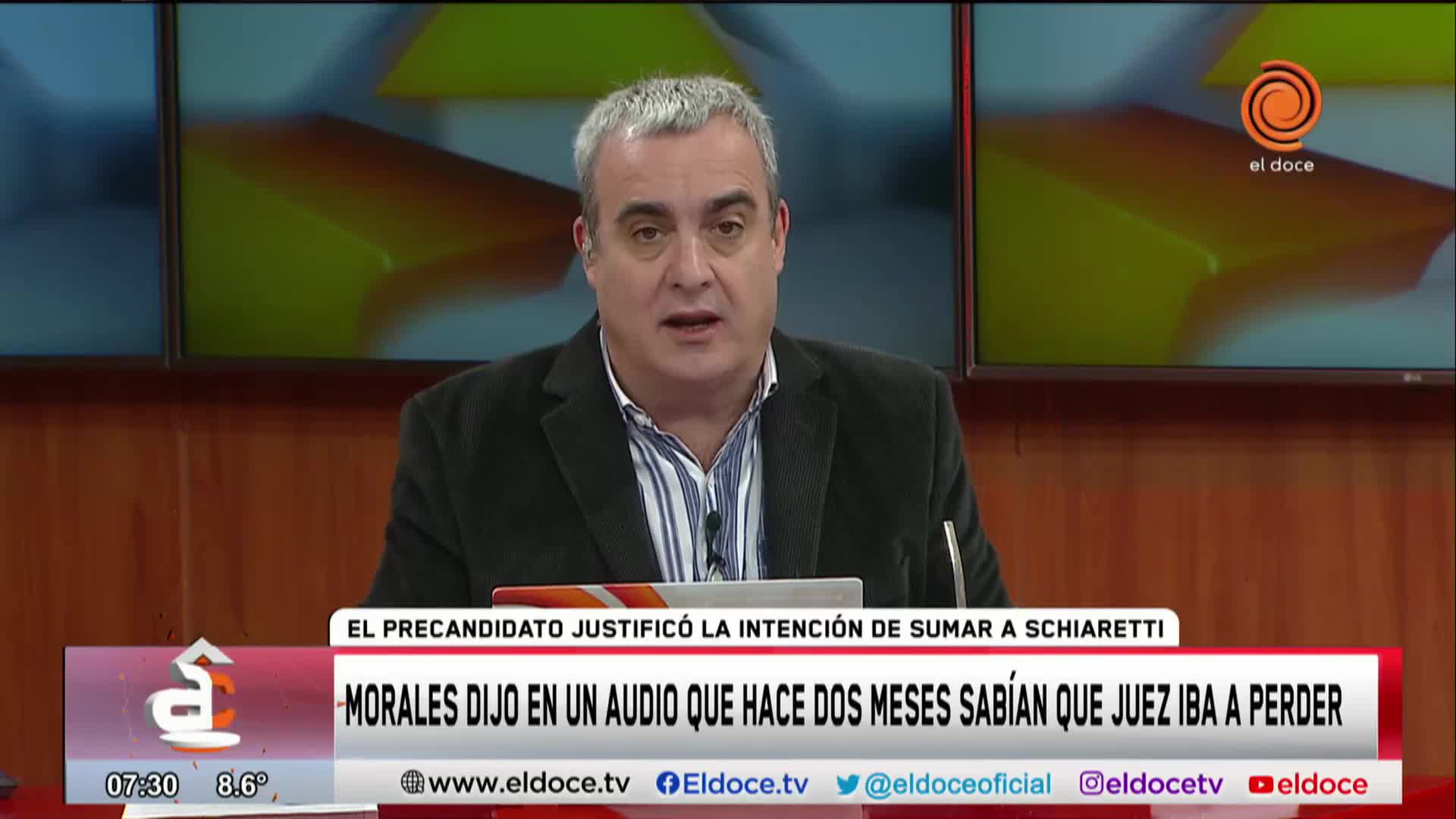 Filtraron un audio de Morales sobre la elección de Juez