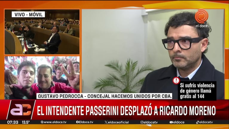 Pedrocca sobre Ricardo Moreno: "No volverá a ser concejal"