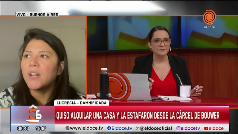 La indignación de la mujer que quería vacacionar en Córdoba y fue estafada