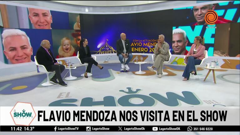 Flavio Mendoza anticipó sus obras en Córdoba