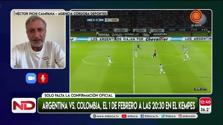 La Selección Argentina, a un paso de volver a Córdoba