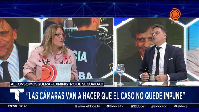 Los mensajes de Mosquera a la familia de Blas Correas