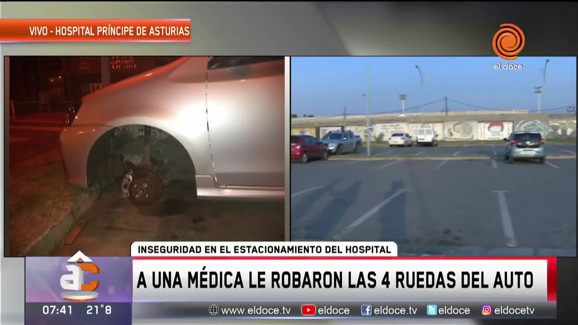 Médicos denuncian robos en el Hospital Príncipe de Asturias