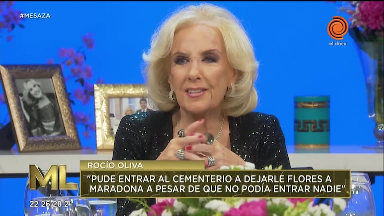 Rocío Oliva contó cómo llegó a la tumba de Maradona
