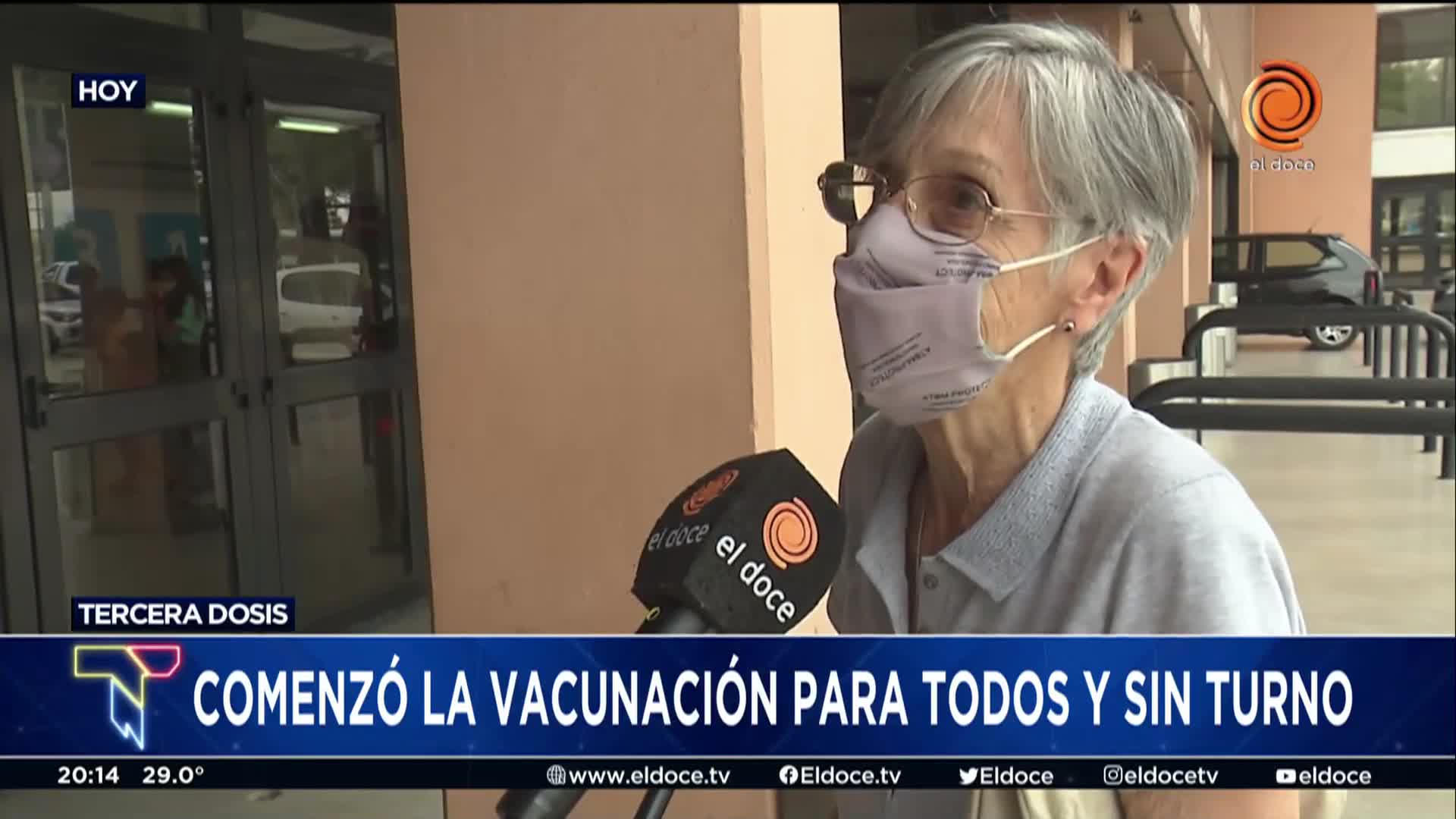 Tercera dosis: comenzó la vacunación para todos y sin turno