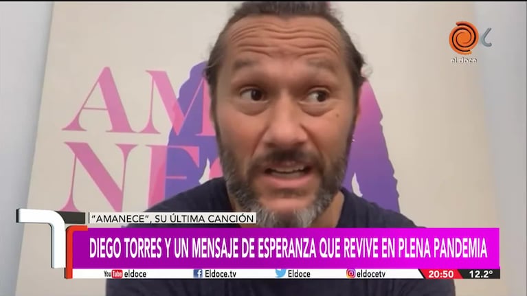 Diego Torres, en Estados Unidos pero cerca de Argentina