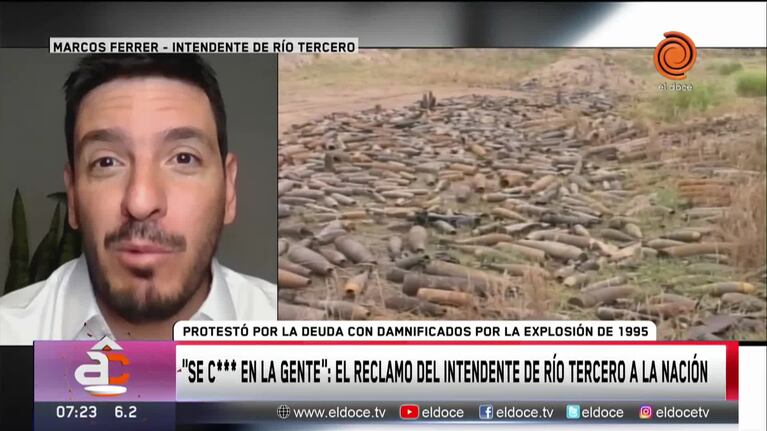El enojo del intendente de Río Tercero con la Nación: "Indigna la falta de empatía"