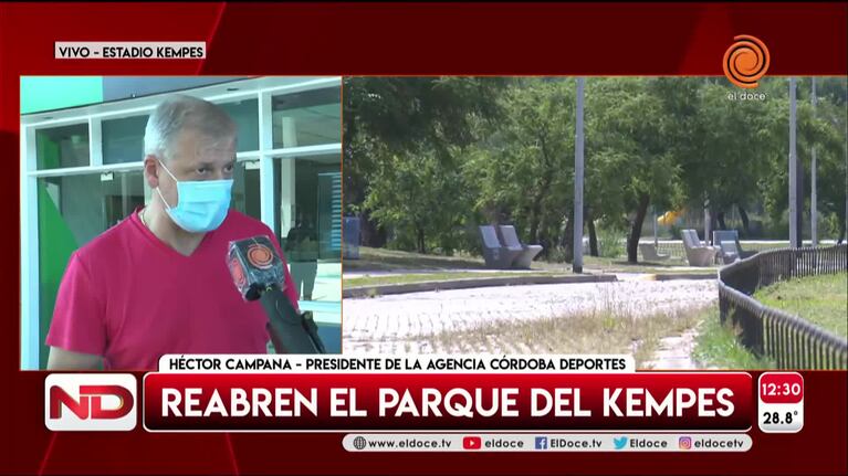Reabren el Parque del Kempes: cuándo y qué pasa con el del Chateau
