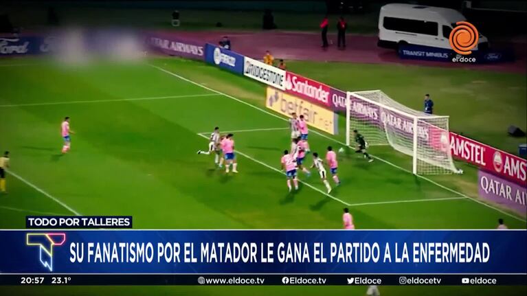 Una fanática de la "T" con cáncer demostró su pasión y fue viral