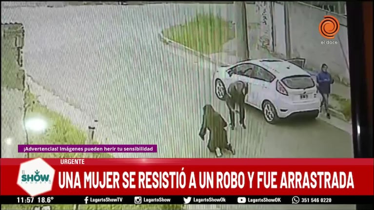 Motochoro golpeó a una mujer para robarle