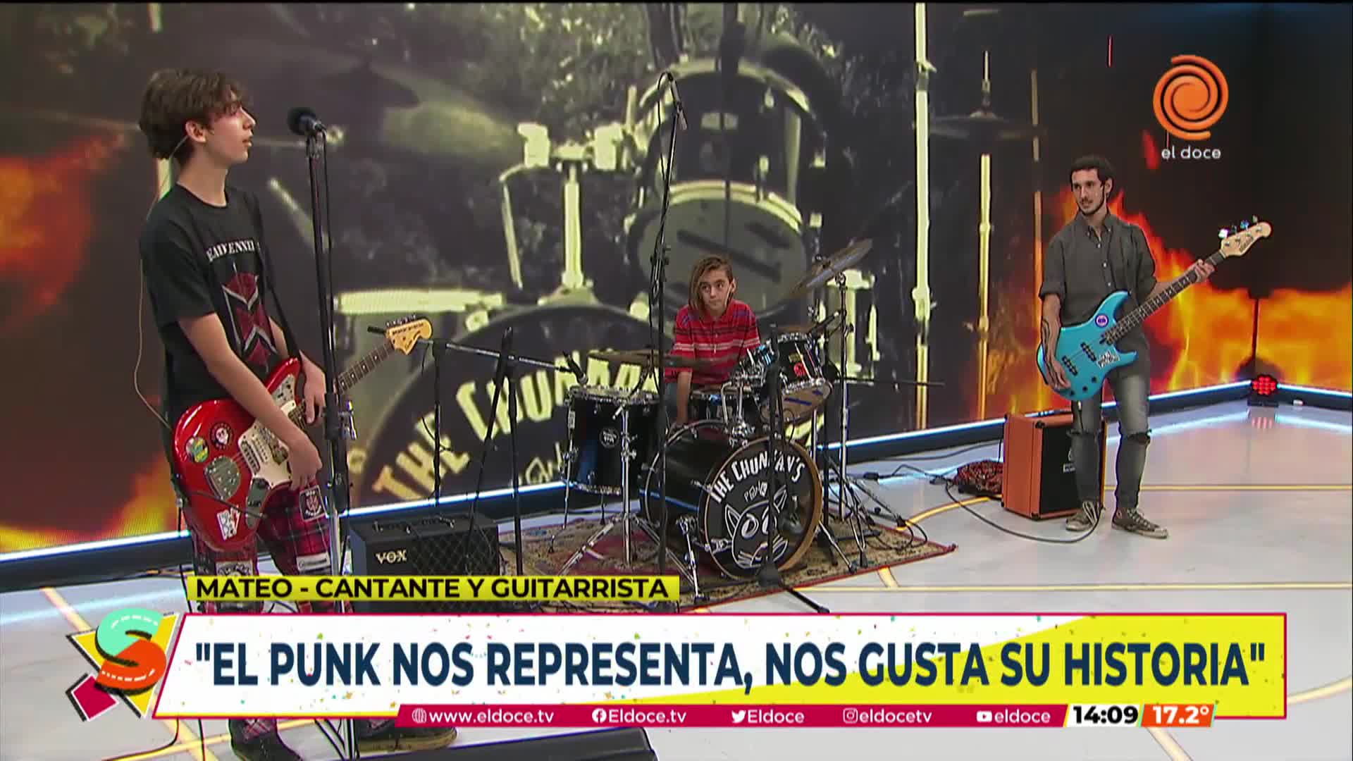 Un trío de punk juvenil desde Santa Rosa de Calamuchita