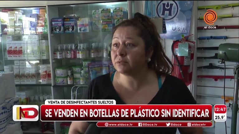 Aumentó la venta de productos de limpieza sueltos