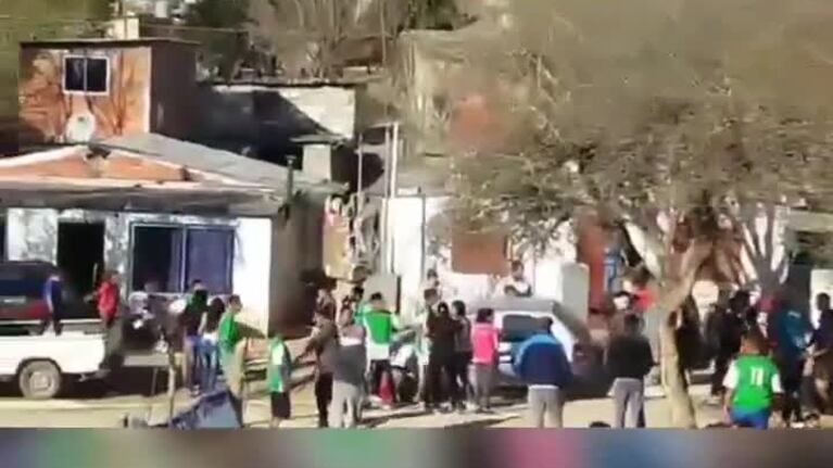 Batalla campal en un partido durante la cuarentena