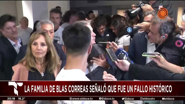 El abogado de la familia de Blas se mostró conforme por la sentencia
