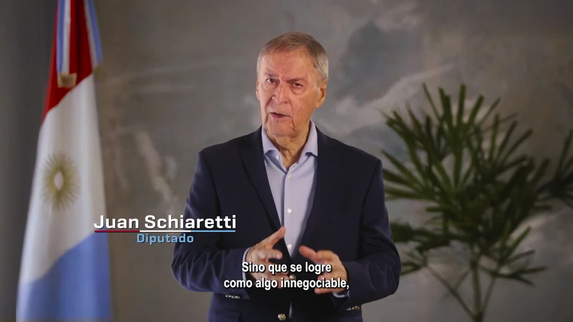 El mensaje de Schiaretti como candidato a diputado