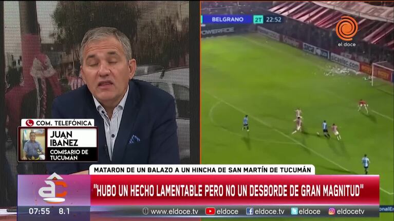 La palabra de un comisario de Tucumán tras el crimen del hincha de San Martín