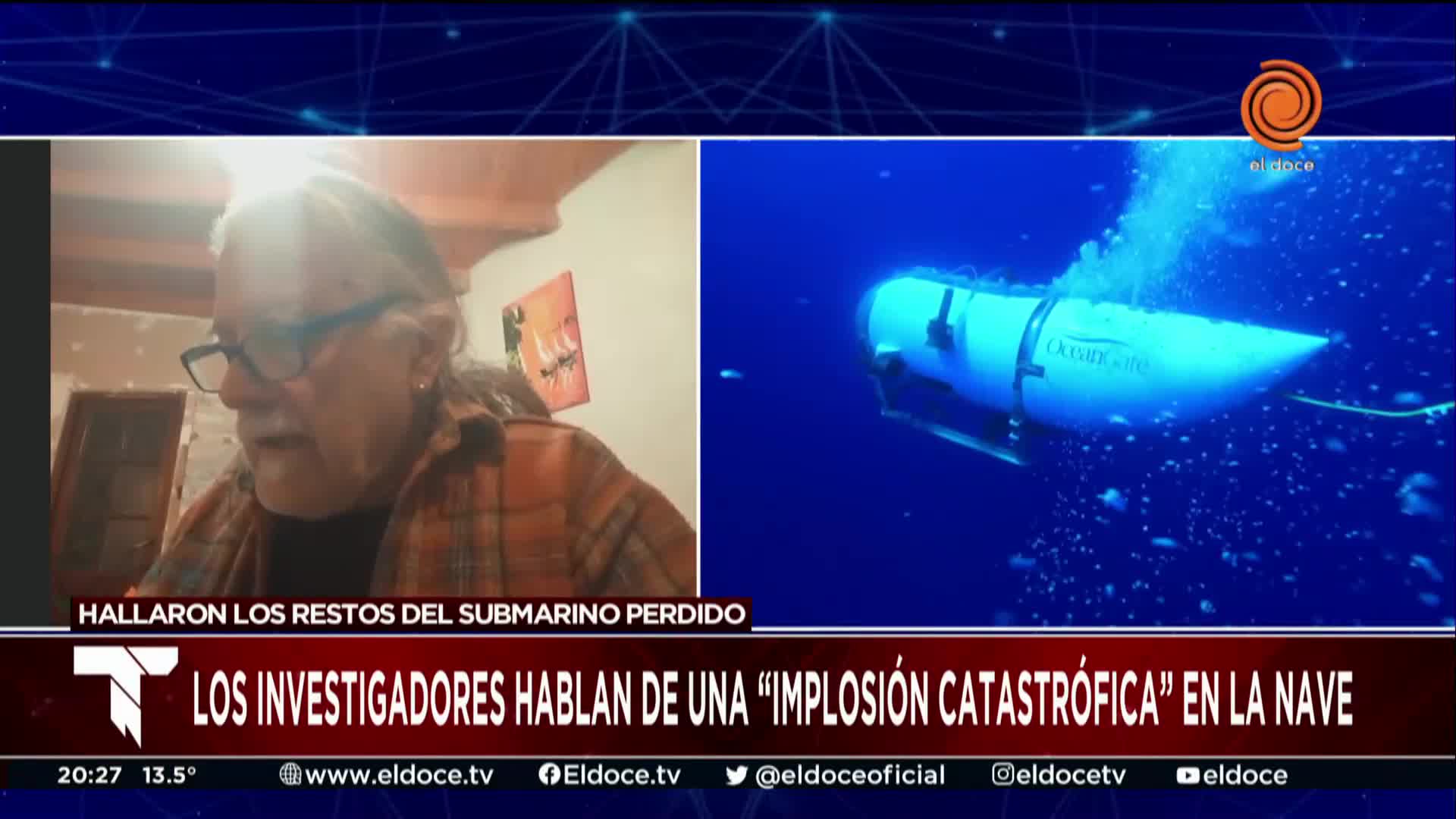 Un buzo profesional explicó las dudas alrededor del submarino desaparecido