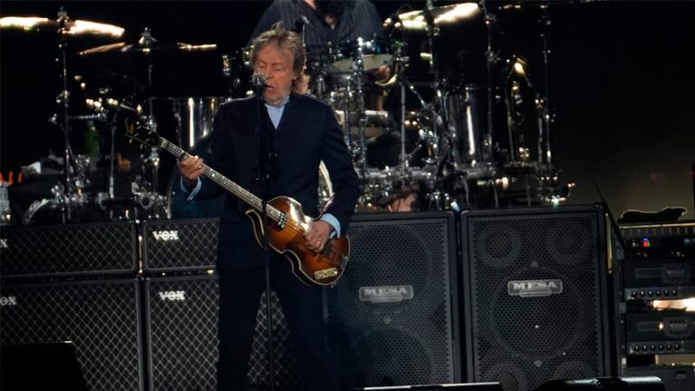Así fue el inicio del show de Paul McCartney en el Kempes