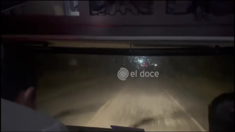 El Doce en la alerta por tornado en EEUU: las imágenes del temporal desde el motorhome de Nolo Sánchez