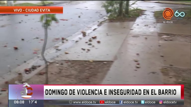 Balacera en barrio Ciudad Evita por un delincuente muerto