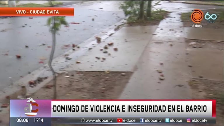 Balacera en barrio Ciudad Evita por un delincuente muerto