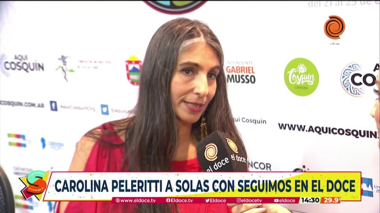 Carolina Peleritti y su presente como cantante