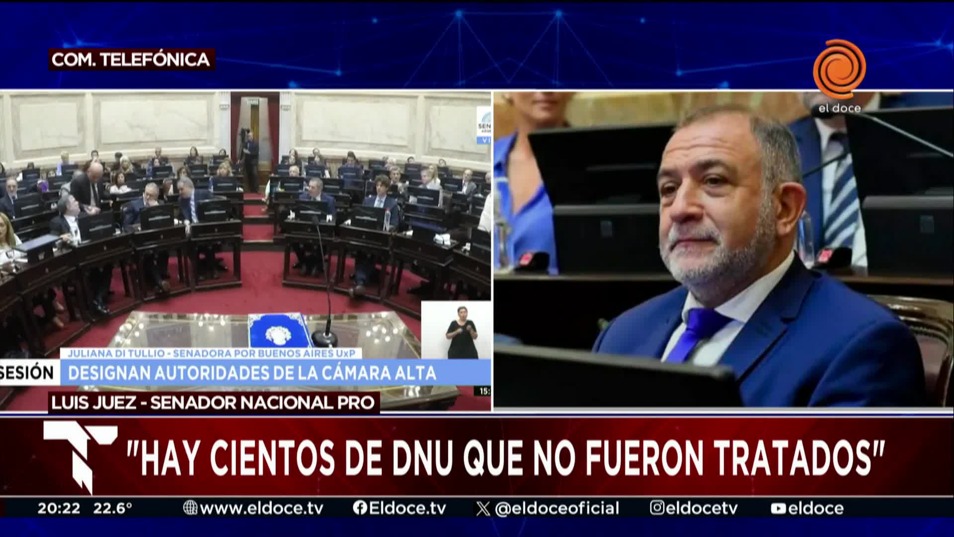 luis juez rechazo dnu