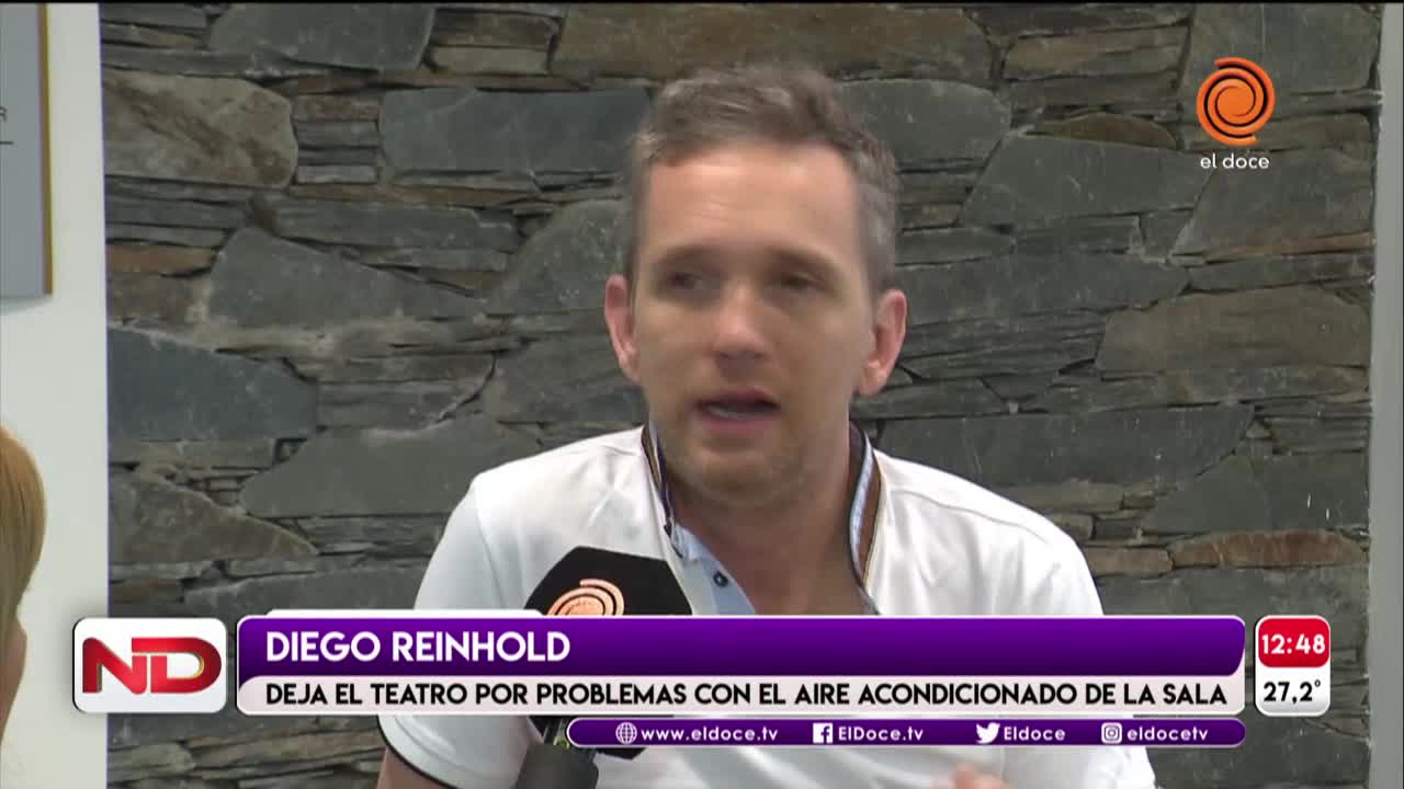 Diego Reinhold dejó Carlos Paz