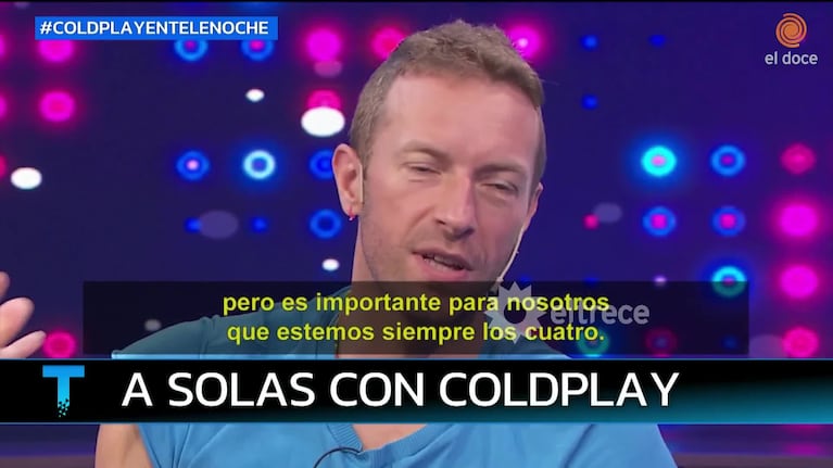 Coldplay, a corazón abierto en Telenoche
