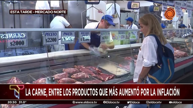 La carne, uno de los productos que más aumentó en Córdoba