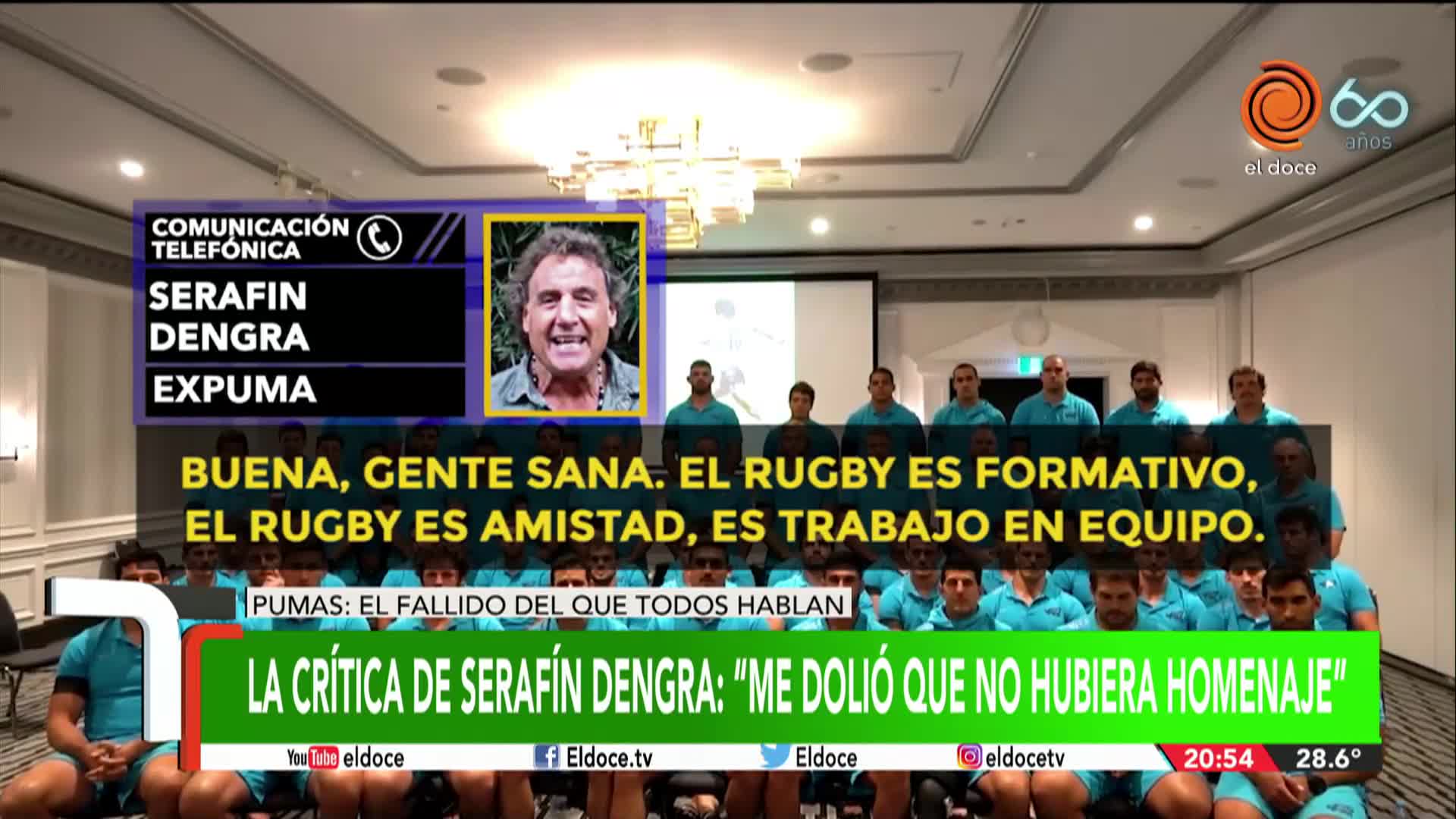 La crítica de un ex Puma tras la polémica: "Me dolió que no hubiera homenaje"