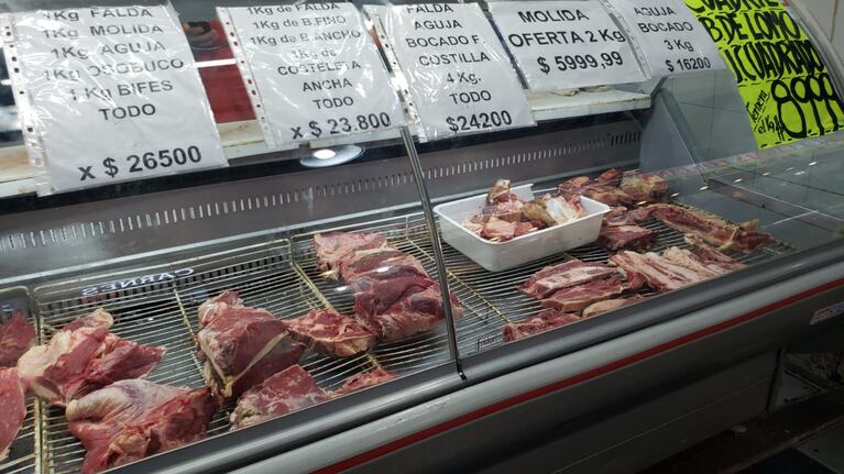 Aumento de la carne en Córdoba