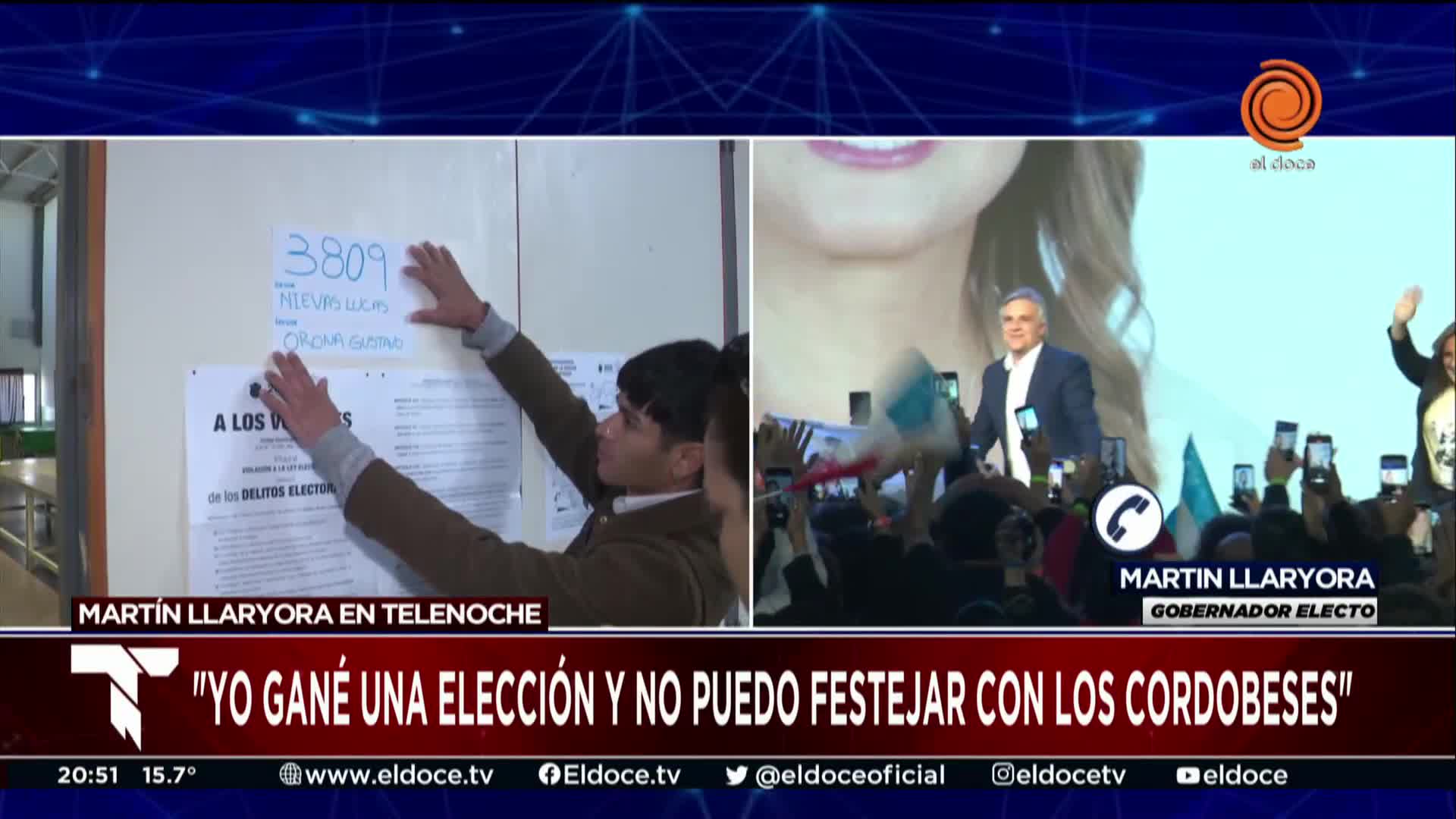 Llaryora le respondió a Juez: "No tengo nada que ver con esta Justicia Electoral"