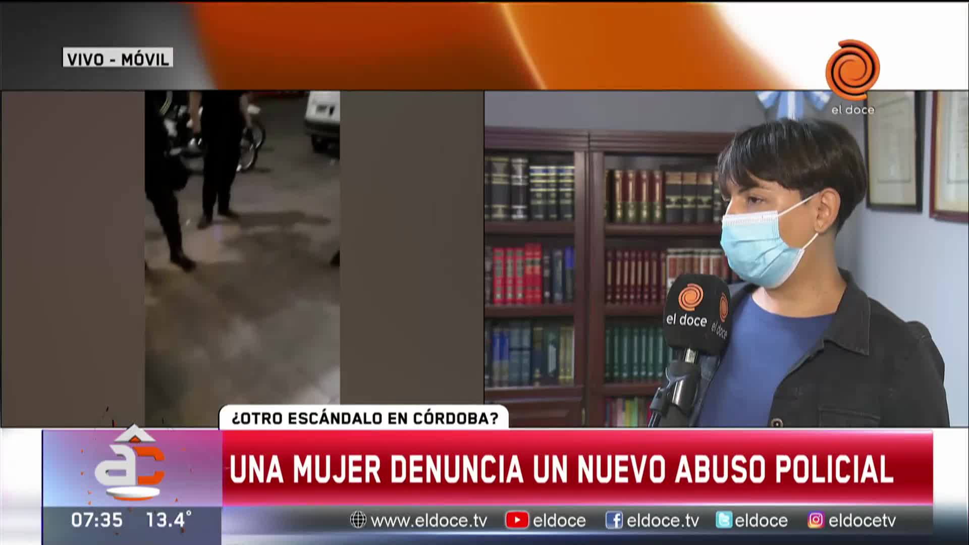 El video de la denuncia de abuso policial en Nueva Córdoba