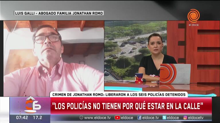 Para el abogado de la familia Romo, es una “aberración jurídica” la liberación de los policías