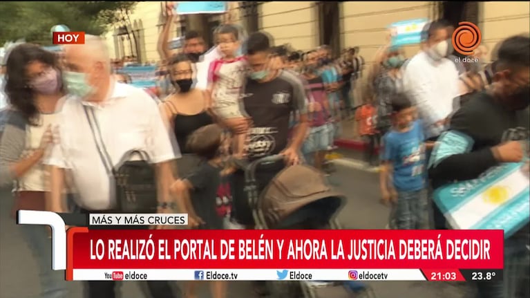 Portal de Belén presentó un amparo contra el aborto en Córdoba