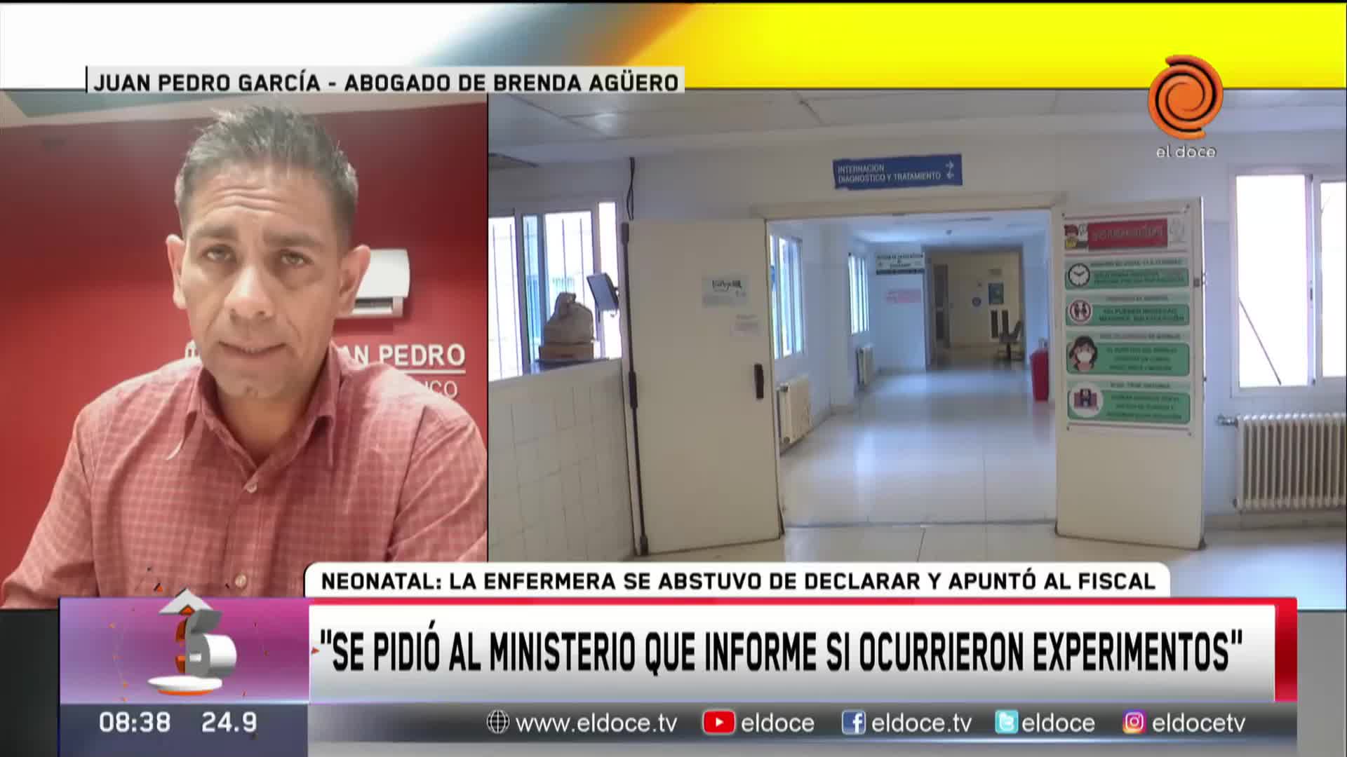 El abogado de Brenda Agüero pidió investigar "posibles experimentos" en el Neonatal