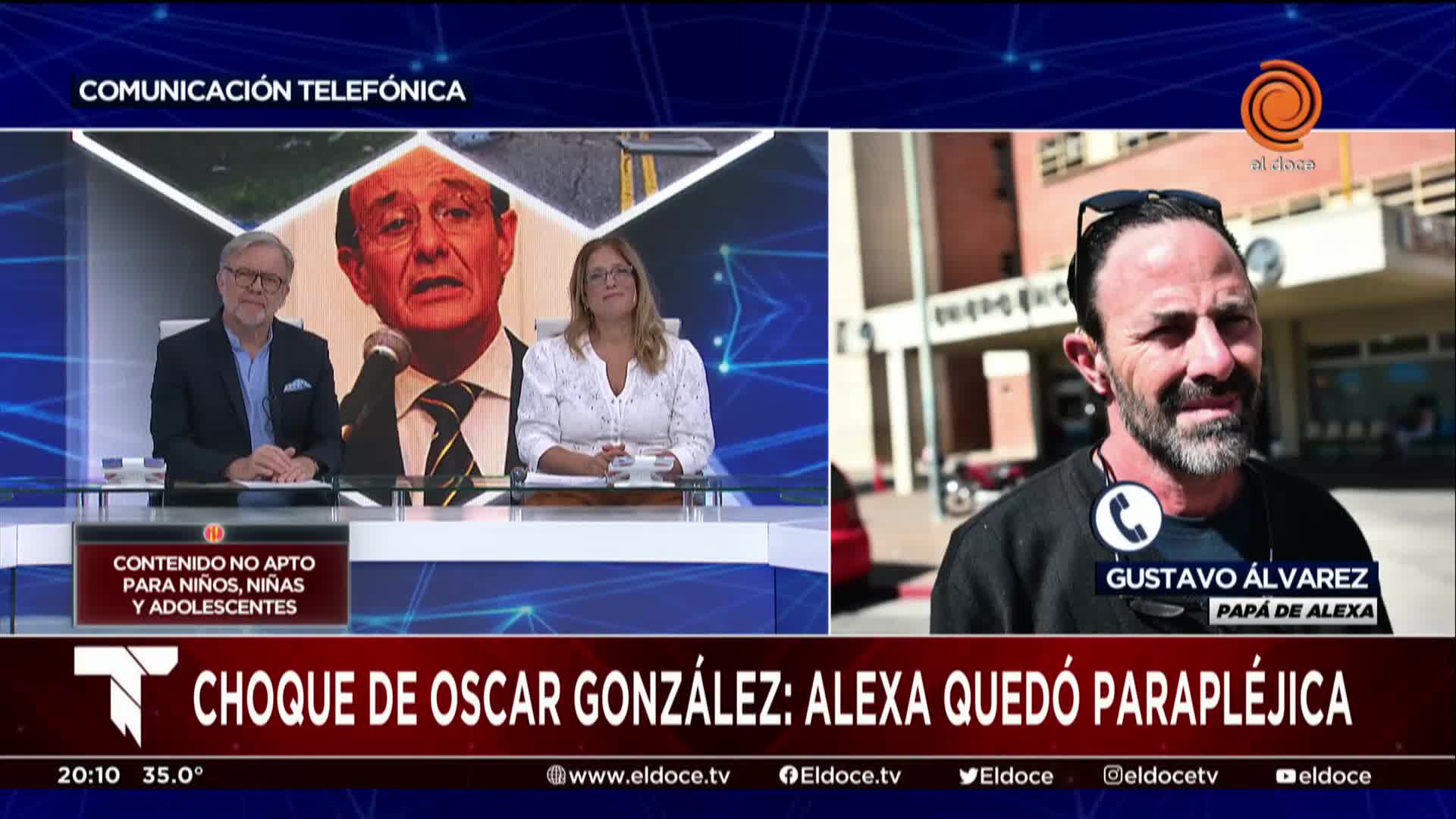 “No tiene motricidad”: el papá de Alexa tras el nuevo parte médico