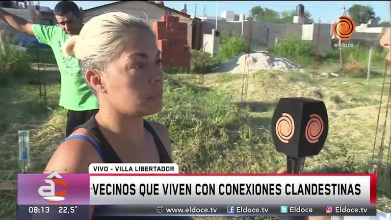 Villa Libertador: reclaman servicios básicos