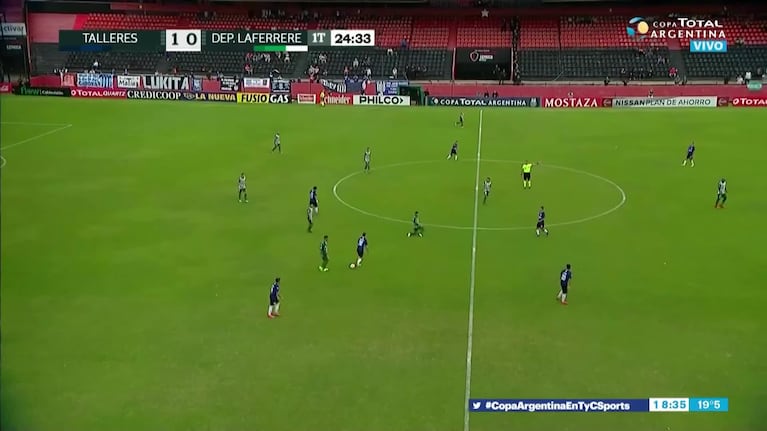 Los goles de Palacios y Moreno para Talleres