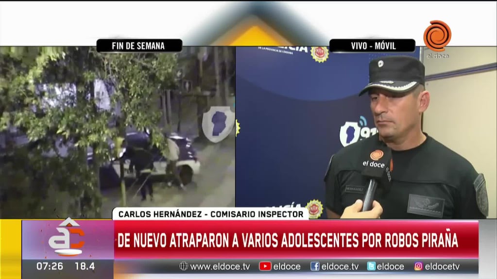 Robos piraña en Nueva Córdoba: la Policía los definió como “violentos y rápidos”