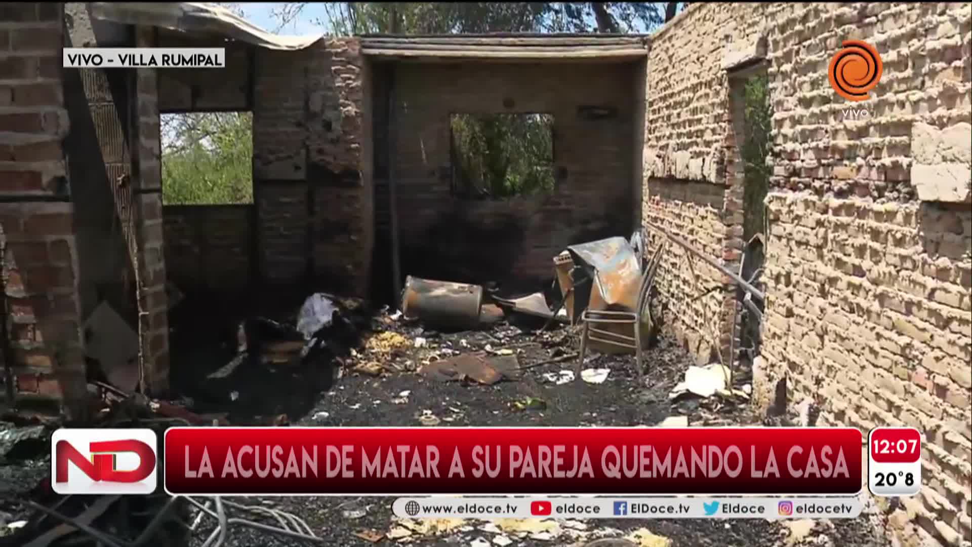 Incendio, muerte y misterio en Villa Rumipal